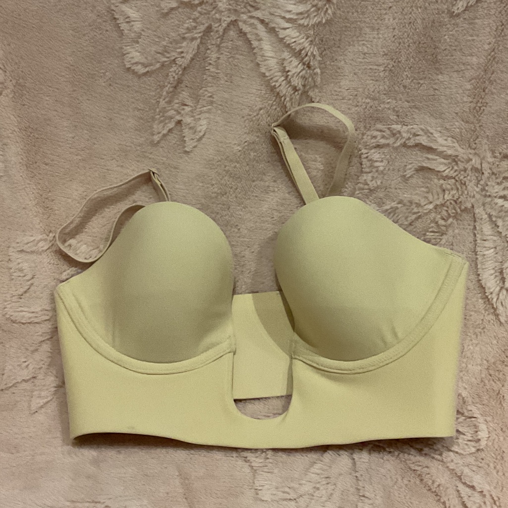 Skims Deep Plunge Shapewear Bra Convertible Strapless Extra Straps